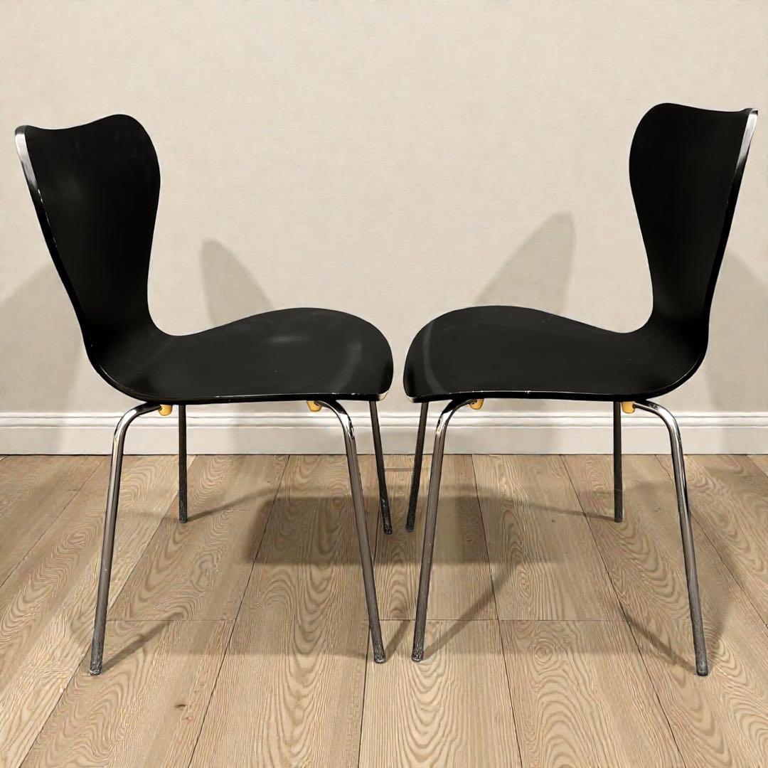 良品✨フリッツハンセン セブンチェア リプロダクト ダイニングチェア 4脚 ②