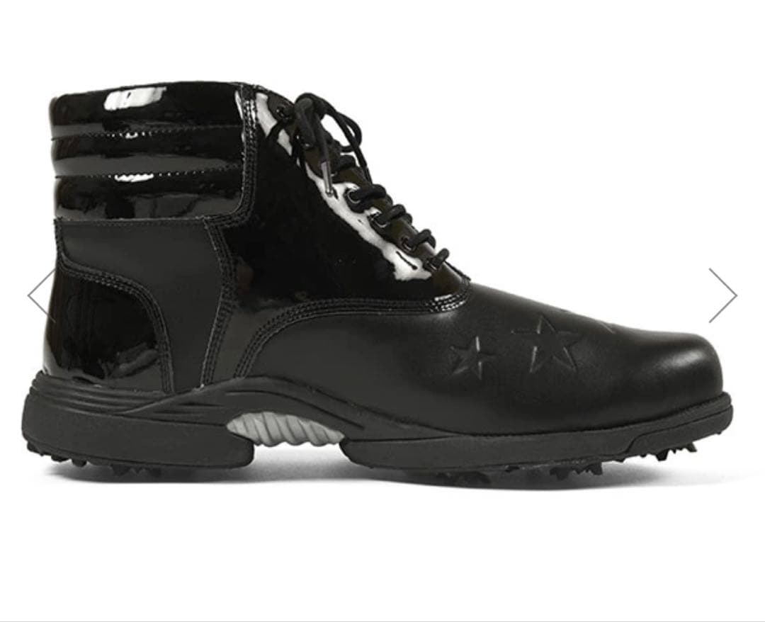 新品 ラッセルノ Russeluno レザー エナメル ゴルフ シューズ 28