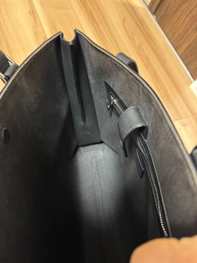 ロエベ LOEWE ブラックレザートートバッグ