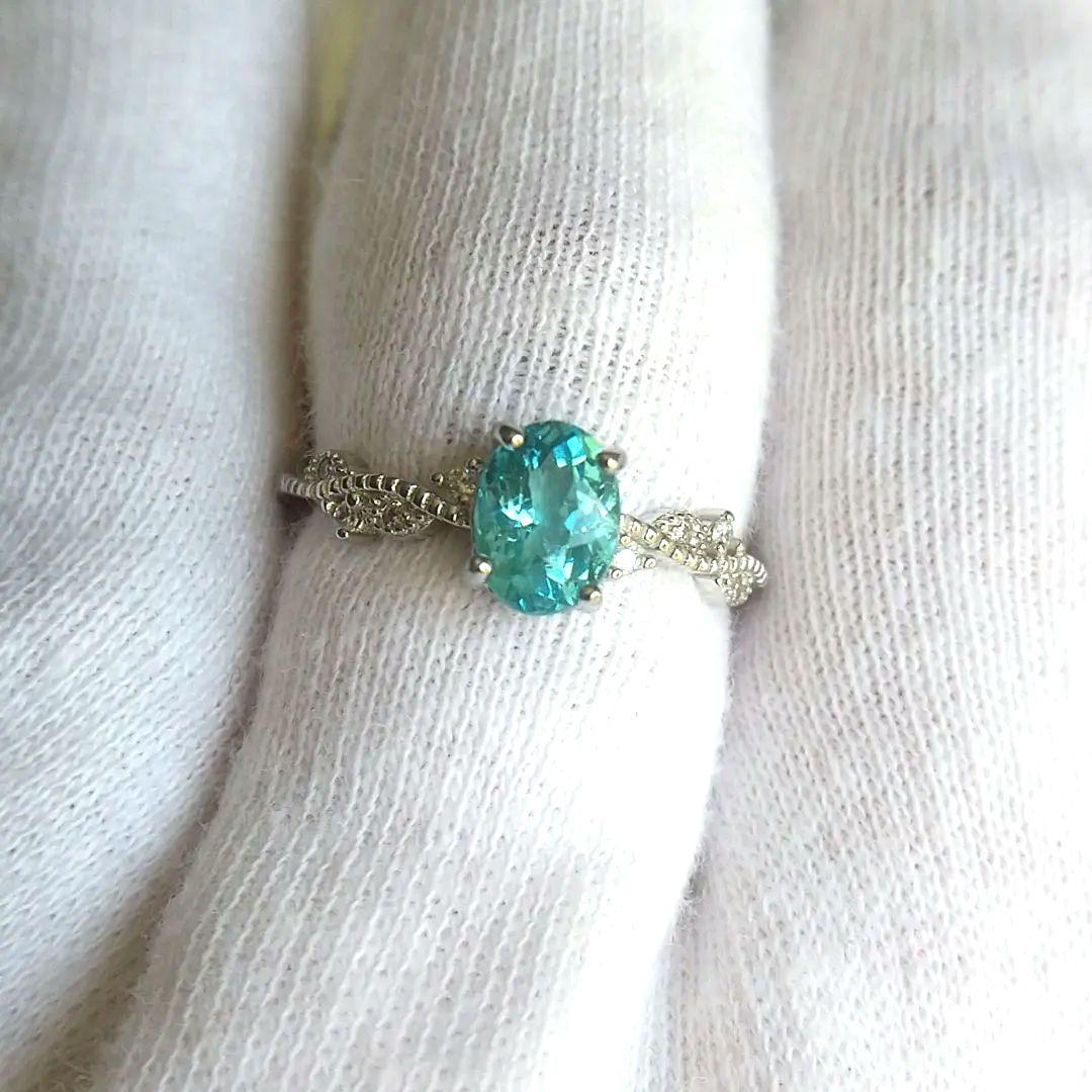 0.9ct アパタイト リング