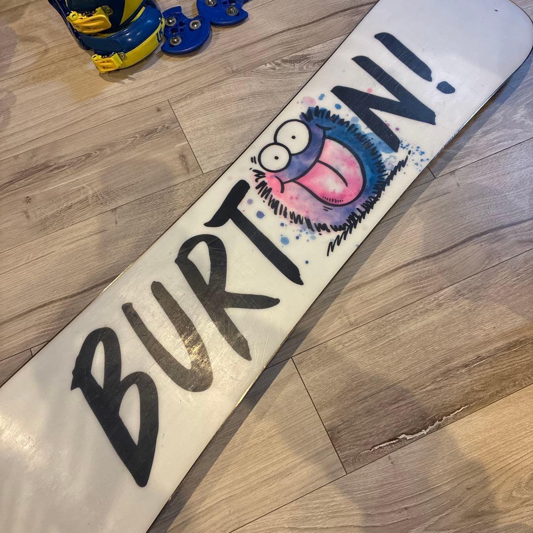 burtonスノーボードchopper115+ビィンディング+ブーツ23 セット