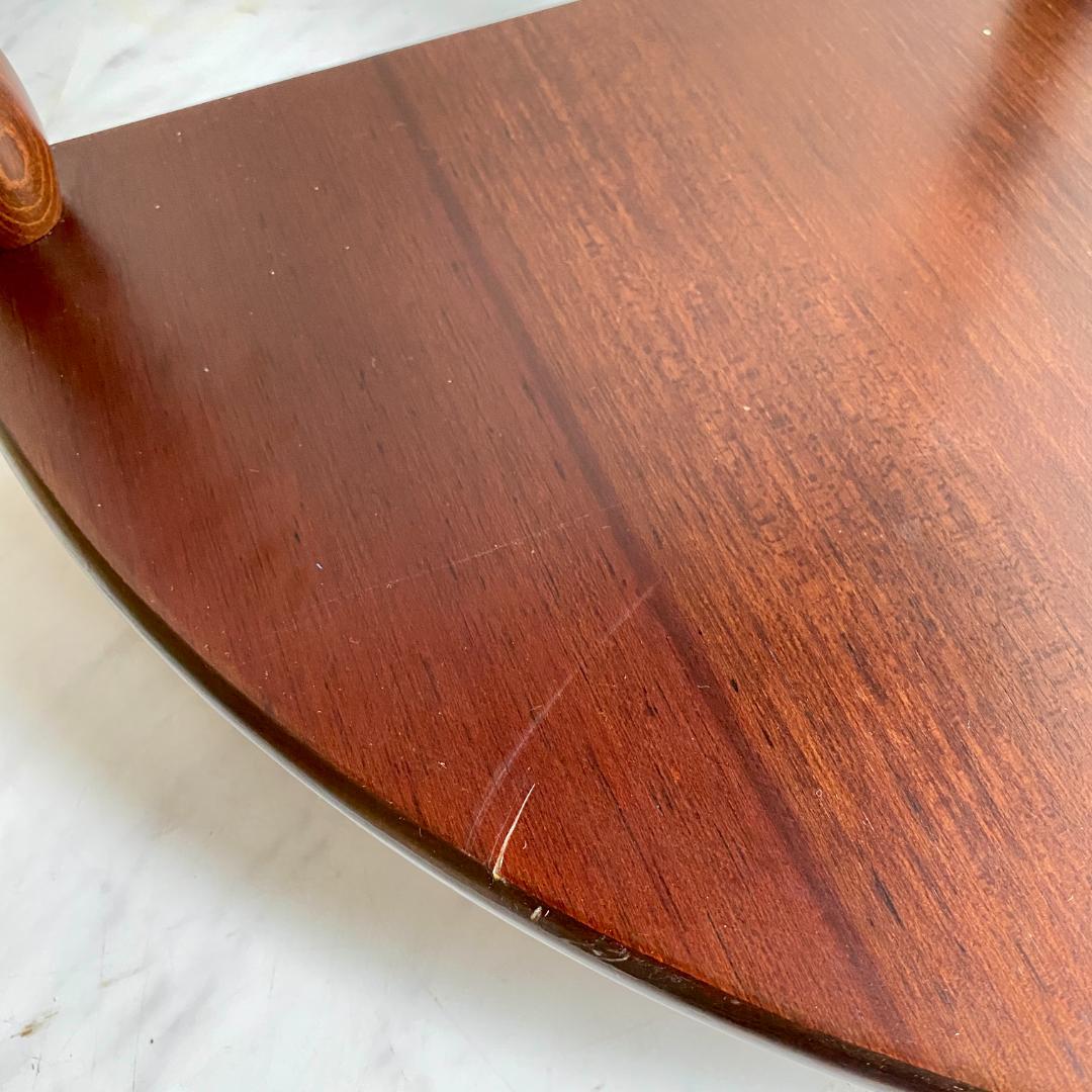 Najico ナジコ レトロ 木製 4段 三角ラック コーナーラック