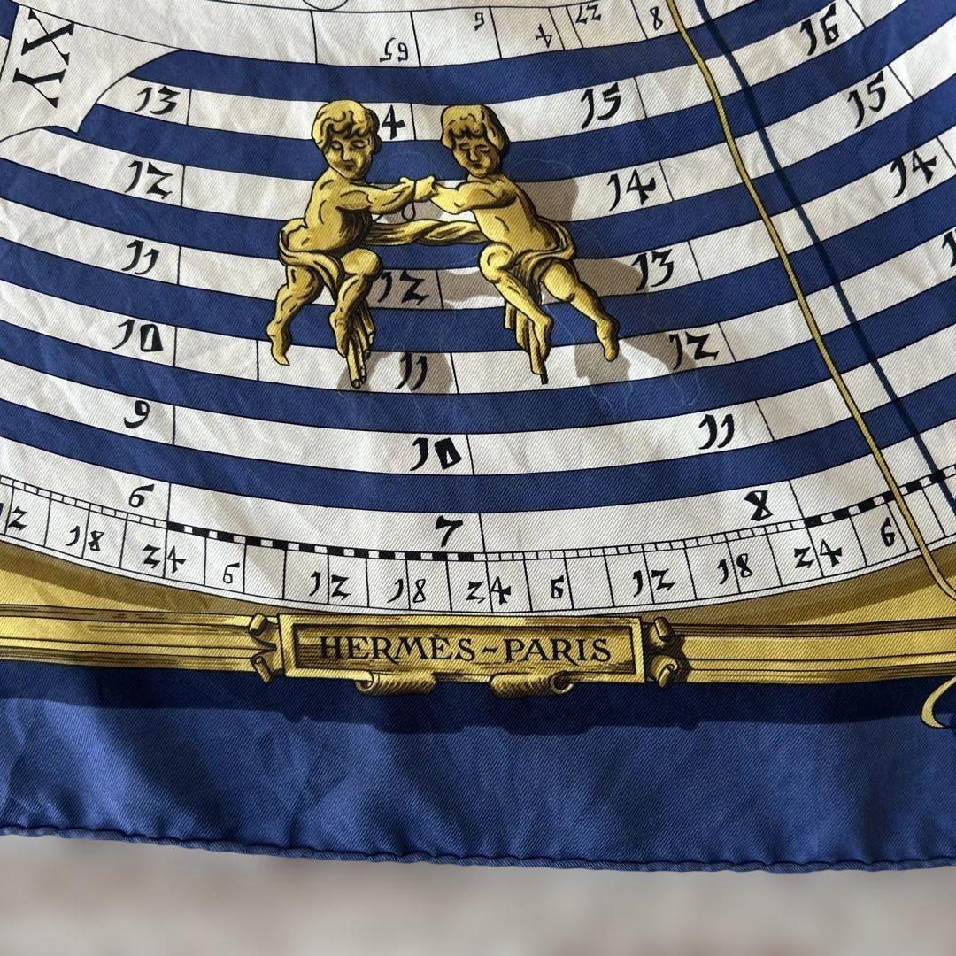 エルメス　星座デザイン シルクスカーフ