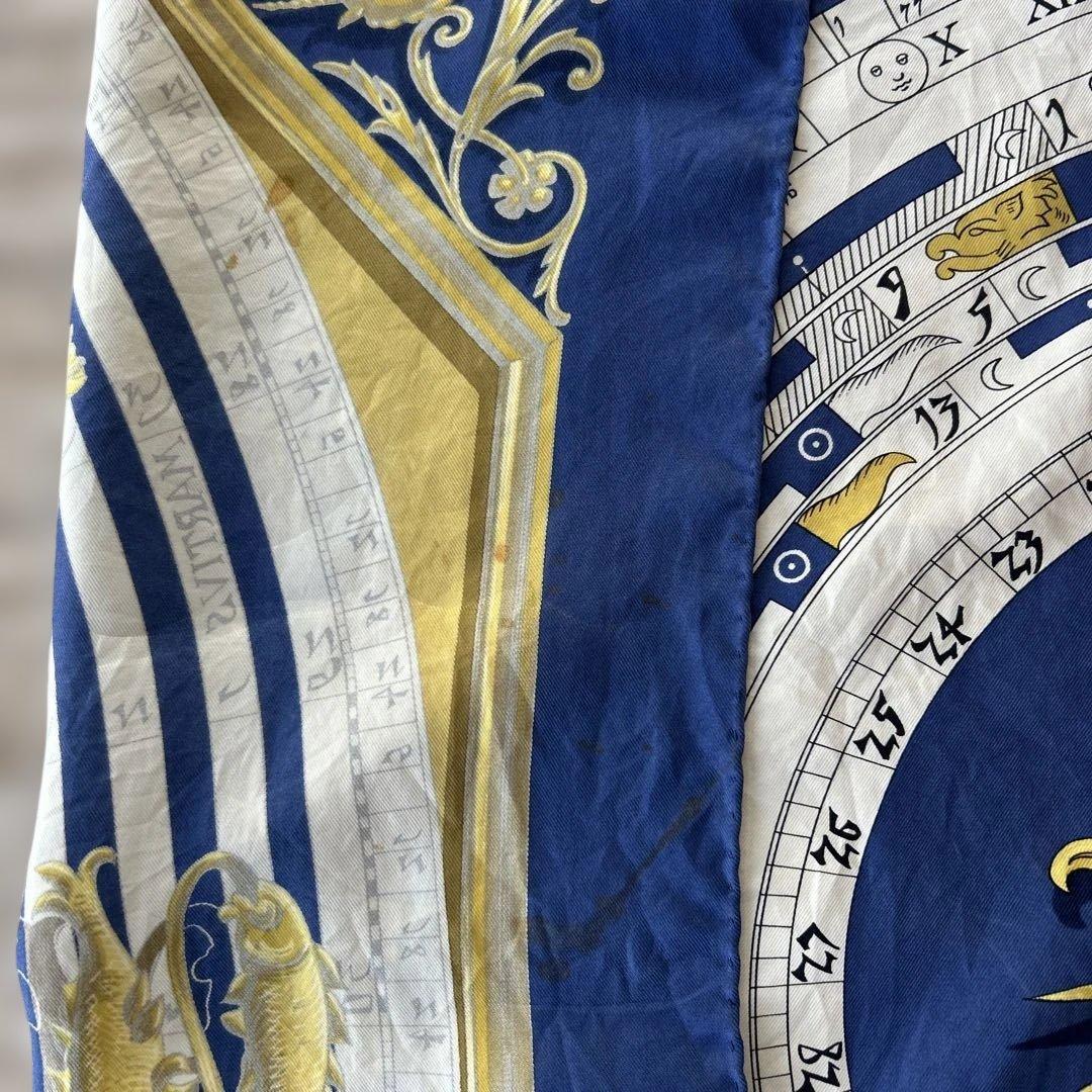 エルメス　星座デザイン シルクスカーフ