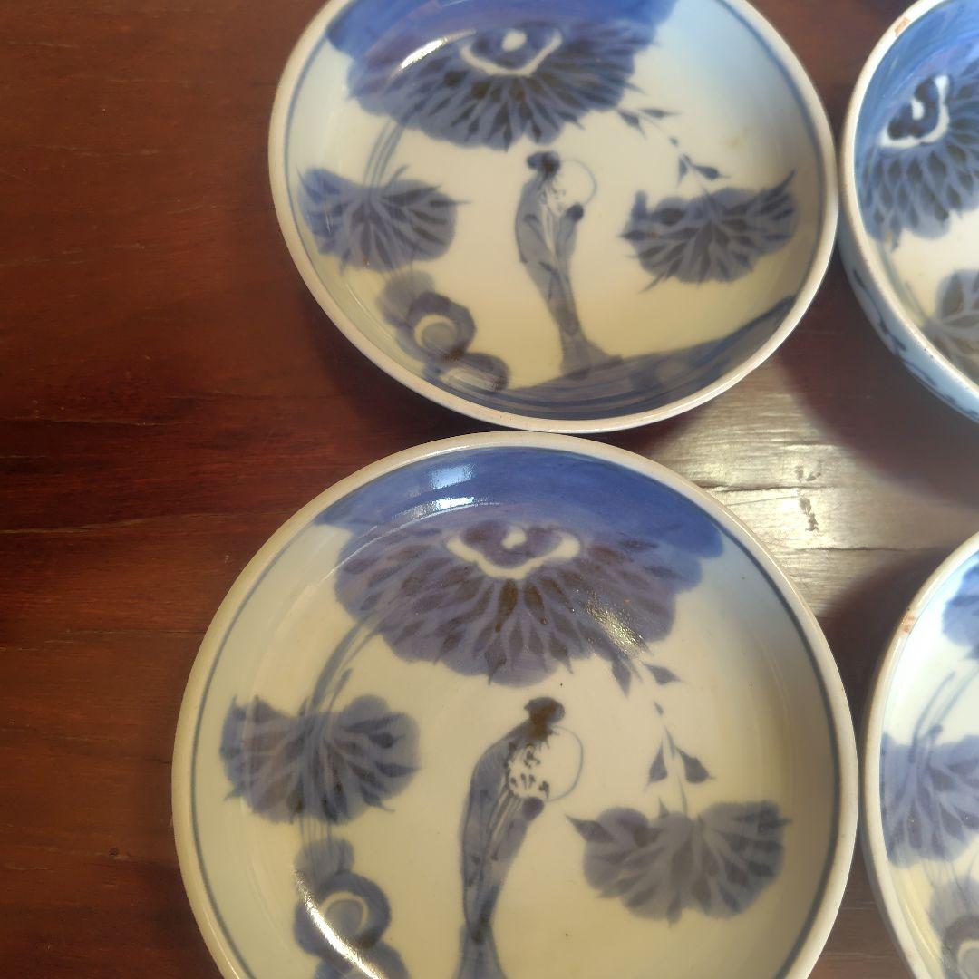 骨董　陶器皿　　　 9枚セット