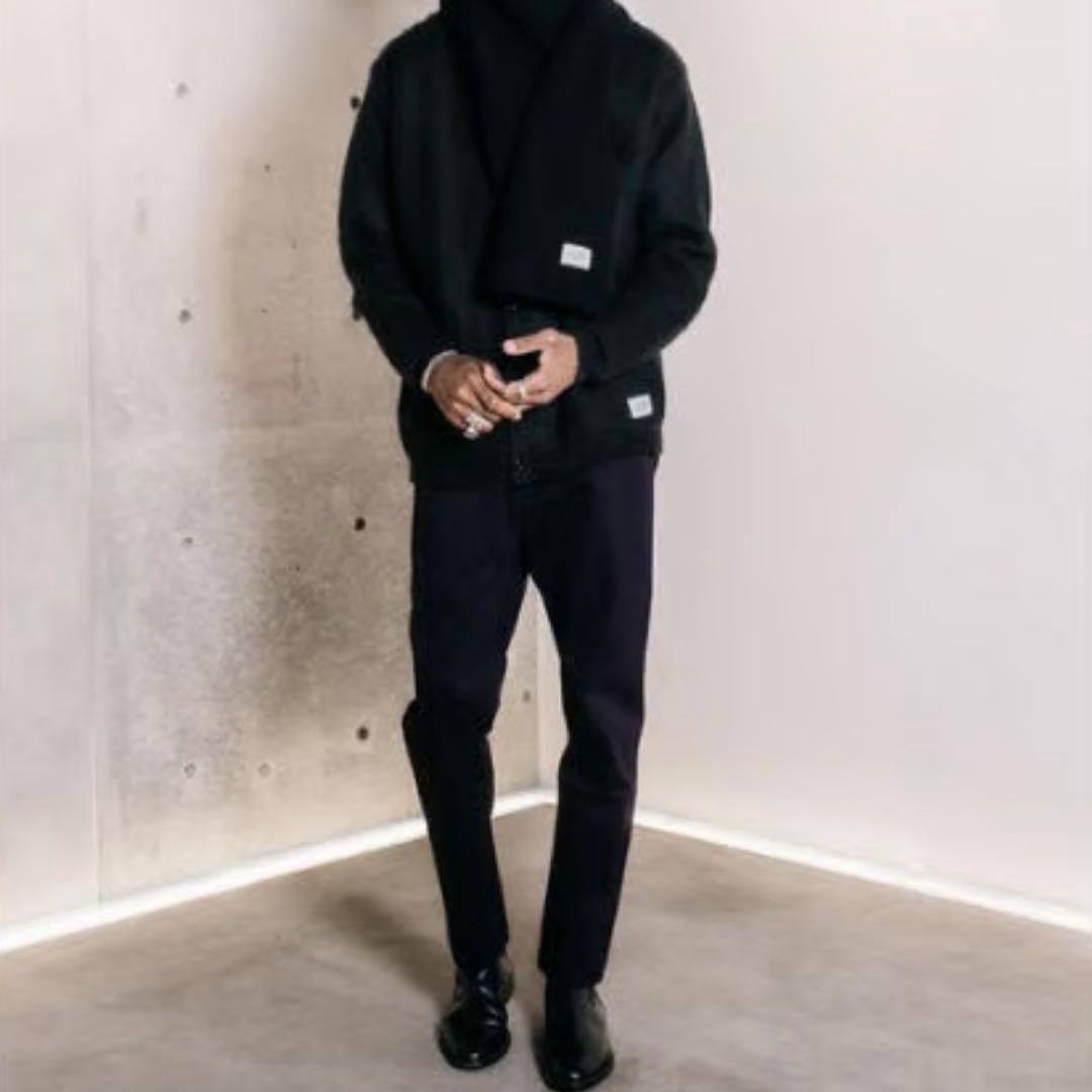 トシ丸 様 CRIMIE MOHAIR KNIT CARDIGAN 黒 XL.