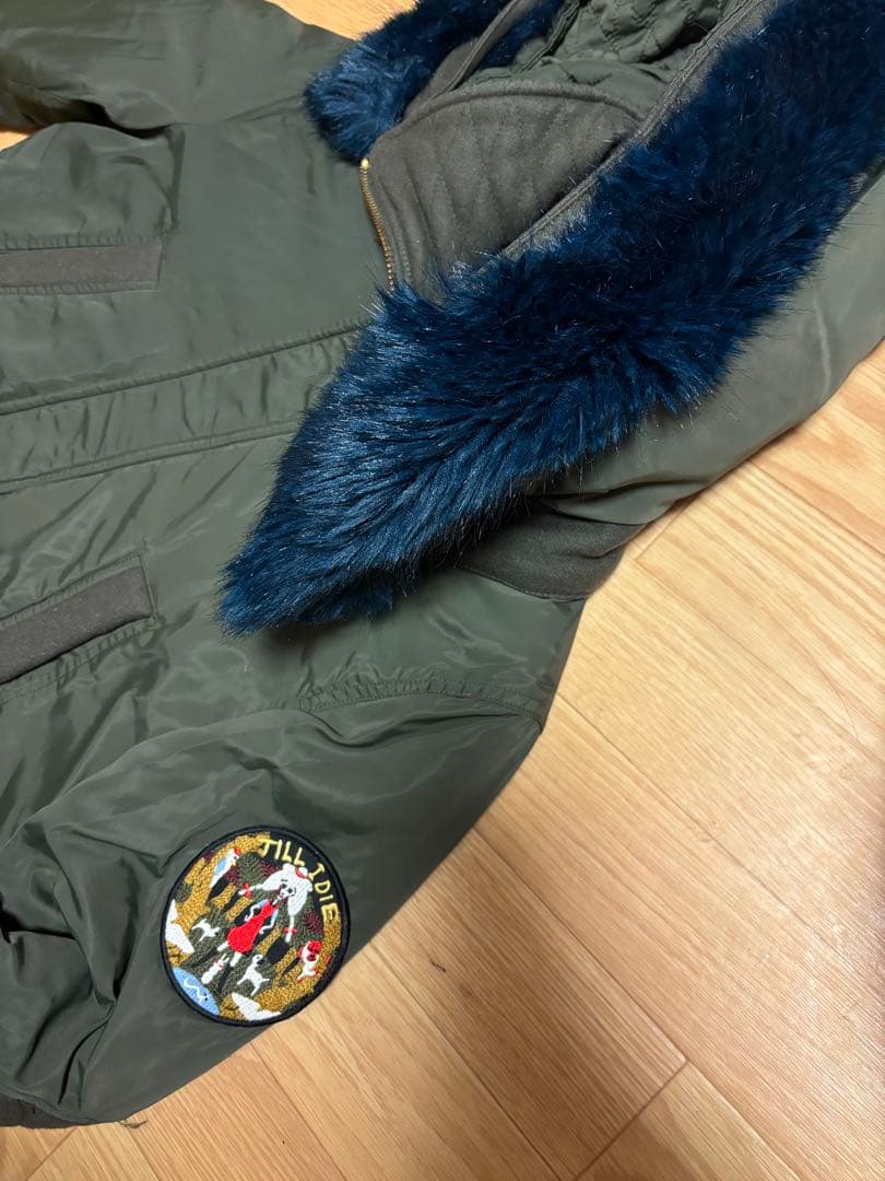 美品！ZADIG&VOLTAIRE ダウンコート　ミリタリーモッズコート　ファー