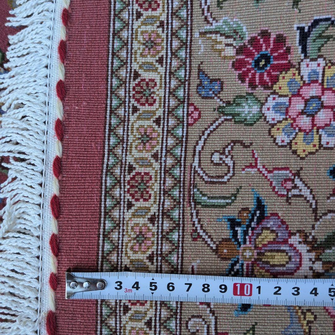 146X200cmクムじゅうたん(363)ペルシャ・ギャッベ・ラグ