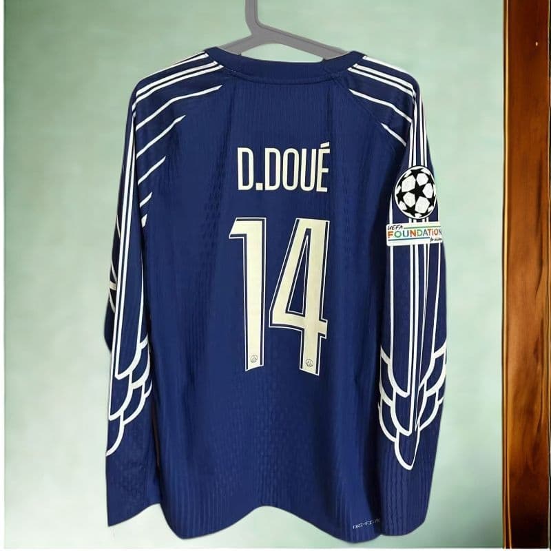 パリ・サンジェルマン 長袖 シャツ 14番 D. Doué