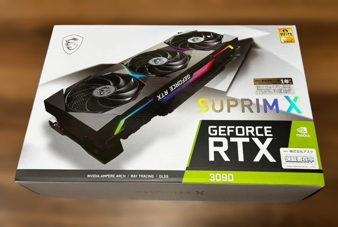 グラフィックボード・グラボ・ビデオカード MSI GeForce RTX 3090 SUPRIM X
