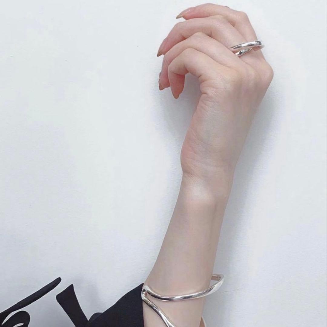 blanc iris ブランイリス　volute ring(SV) シルバー