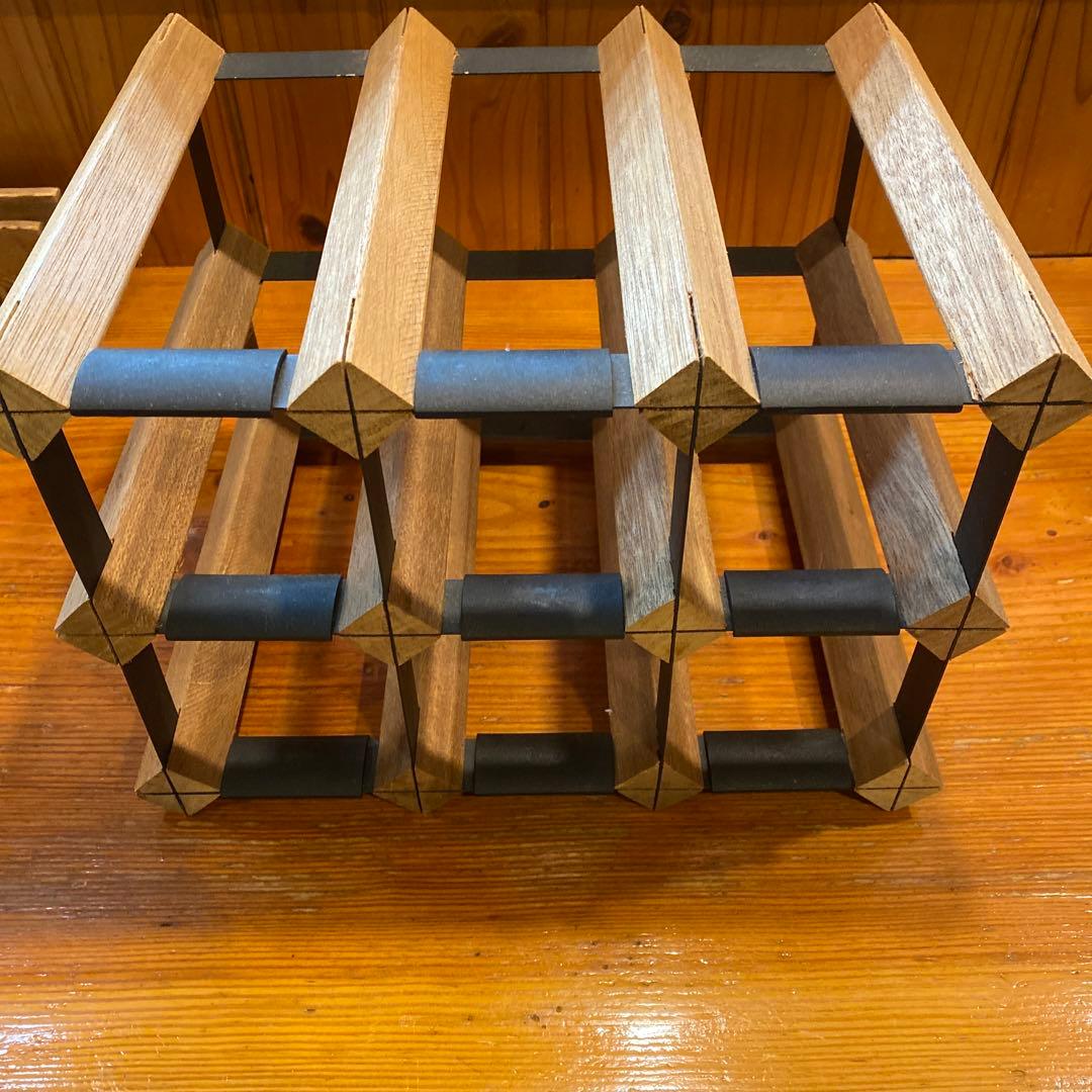 ワインラック　9本用