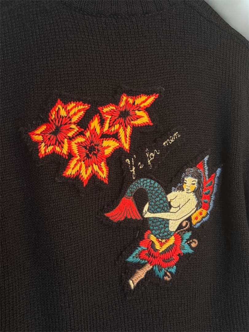 ア*オ様 Y’s ワイズ Yohji Yamamoto 刺繍 リバーシブルブルゾ