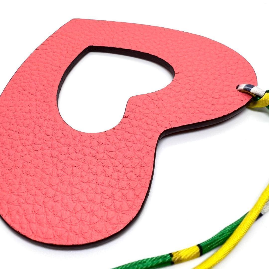 美品✨ エルメス プティアッシュ ハート トゴ エプソン バッグチャーム