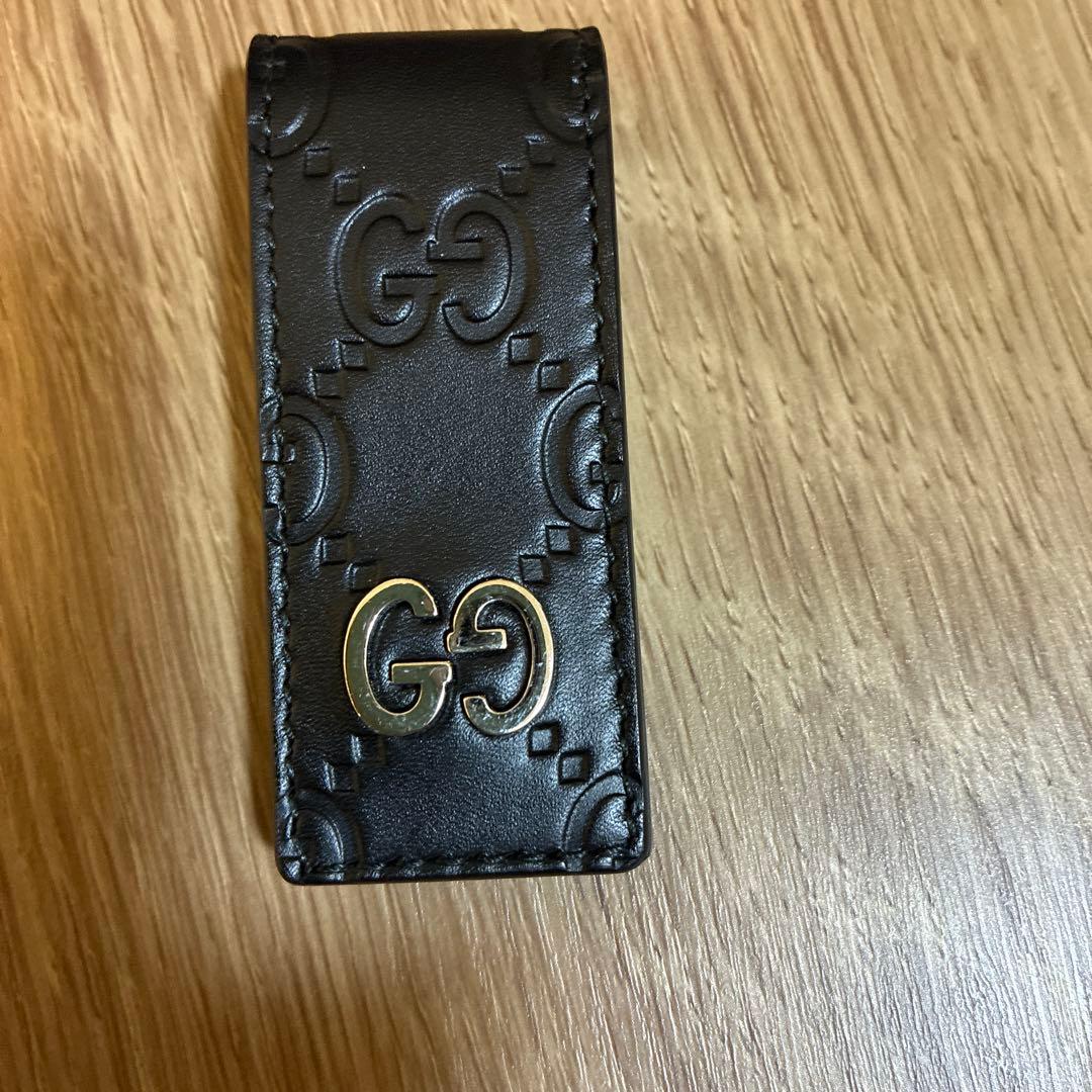GUCCIマネークリップ美品