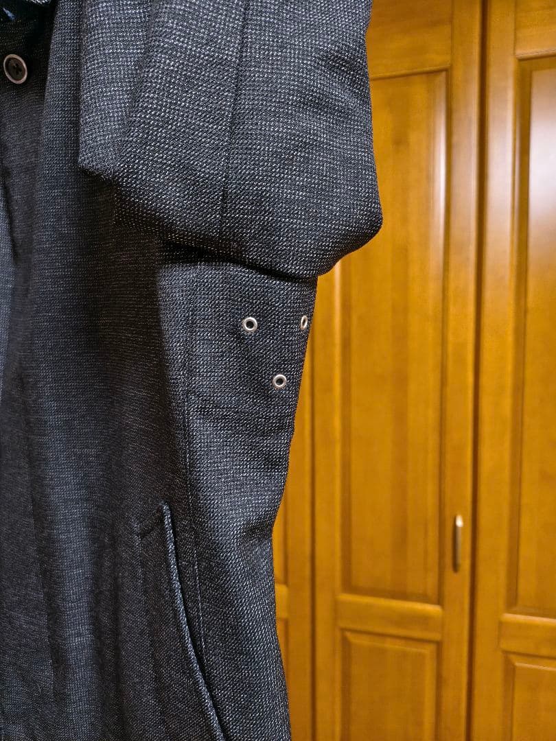 ASAMI　極美品！HILTON ステンカラーコート L ブラック系