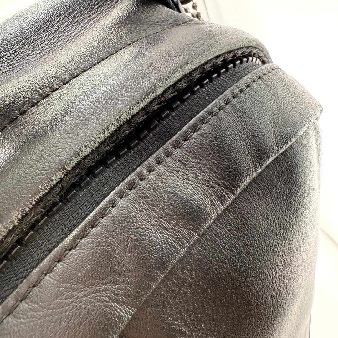 COACH コーチ　エッジ パック ボディバッグ　スムースカーフレザー