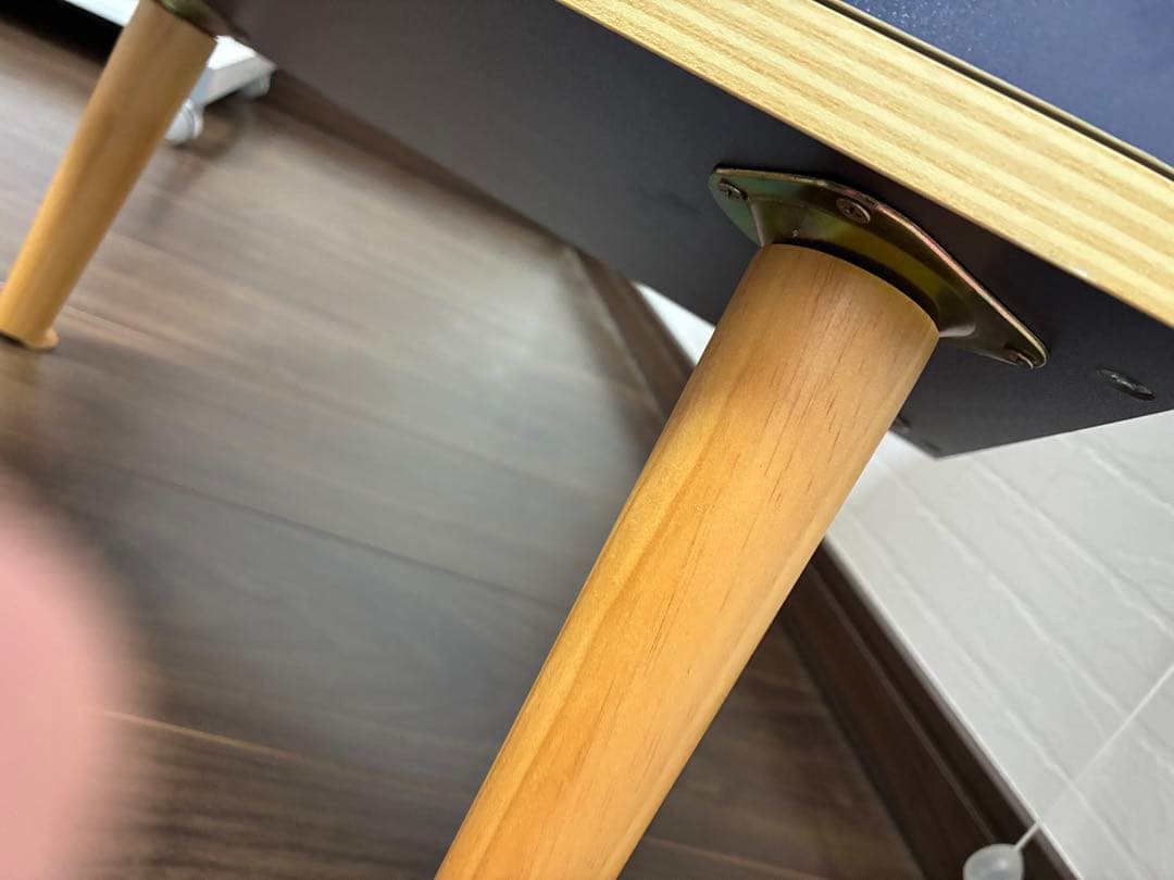 ランドセルラック　ネイビー 木製収納家具 北欧風　青　デニム