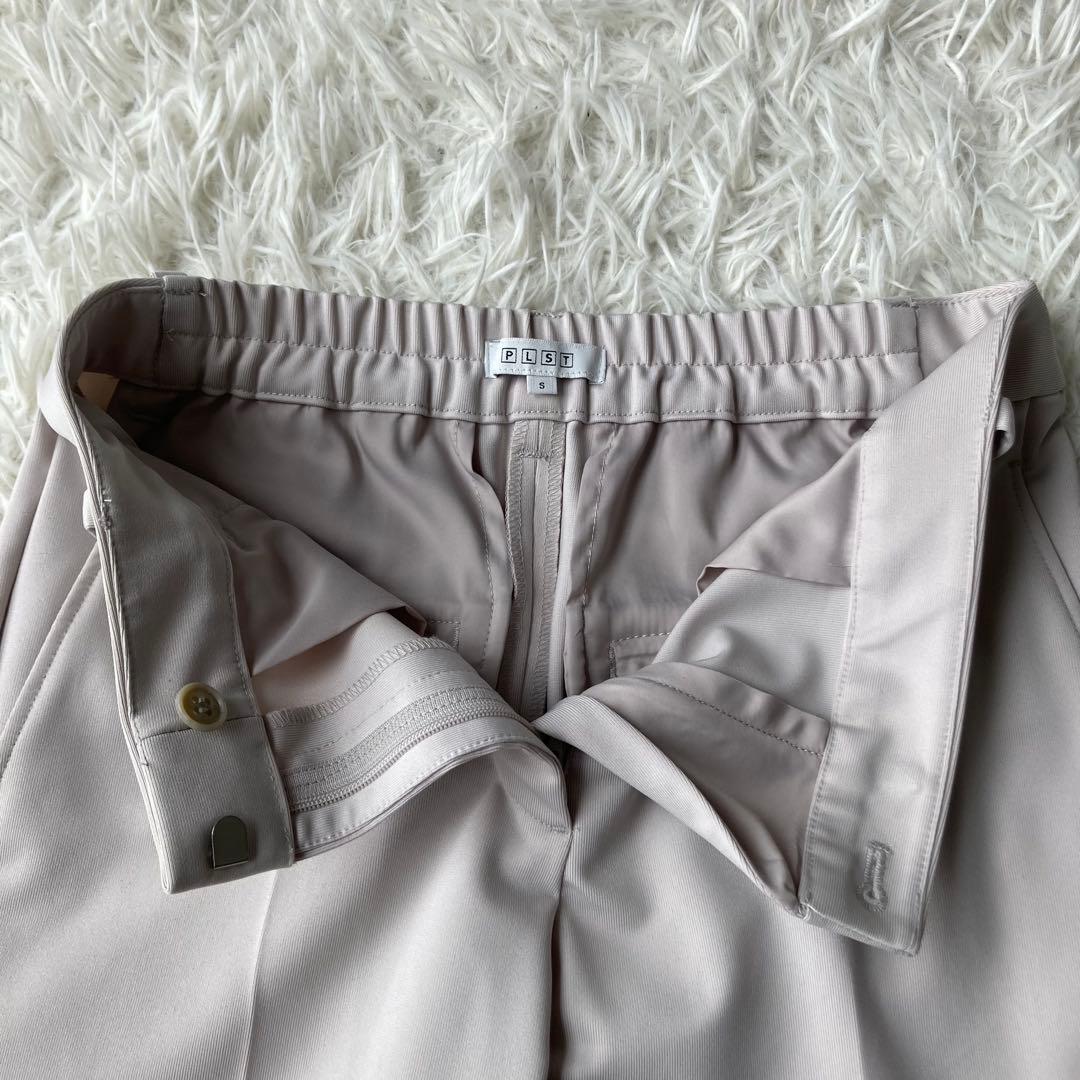 theory×PLST ツイードジャケット パンツスーツ セットアップ 濃紺 S