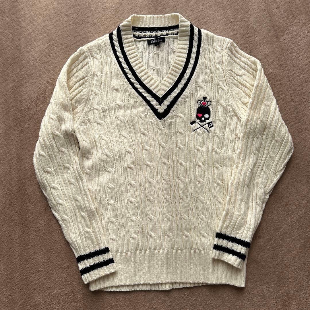 【Birdie hunt】バーディーハント　ケーブルニット 3点セット　L