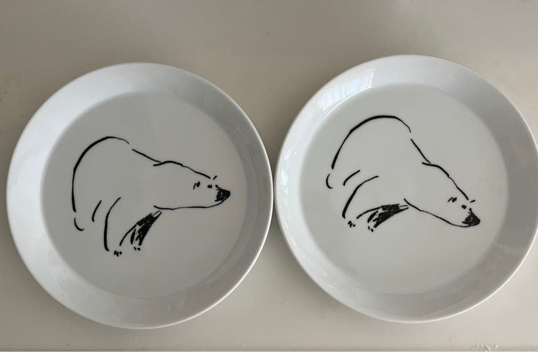 イデー　塩川いづみ　皿　2枚セット