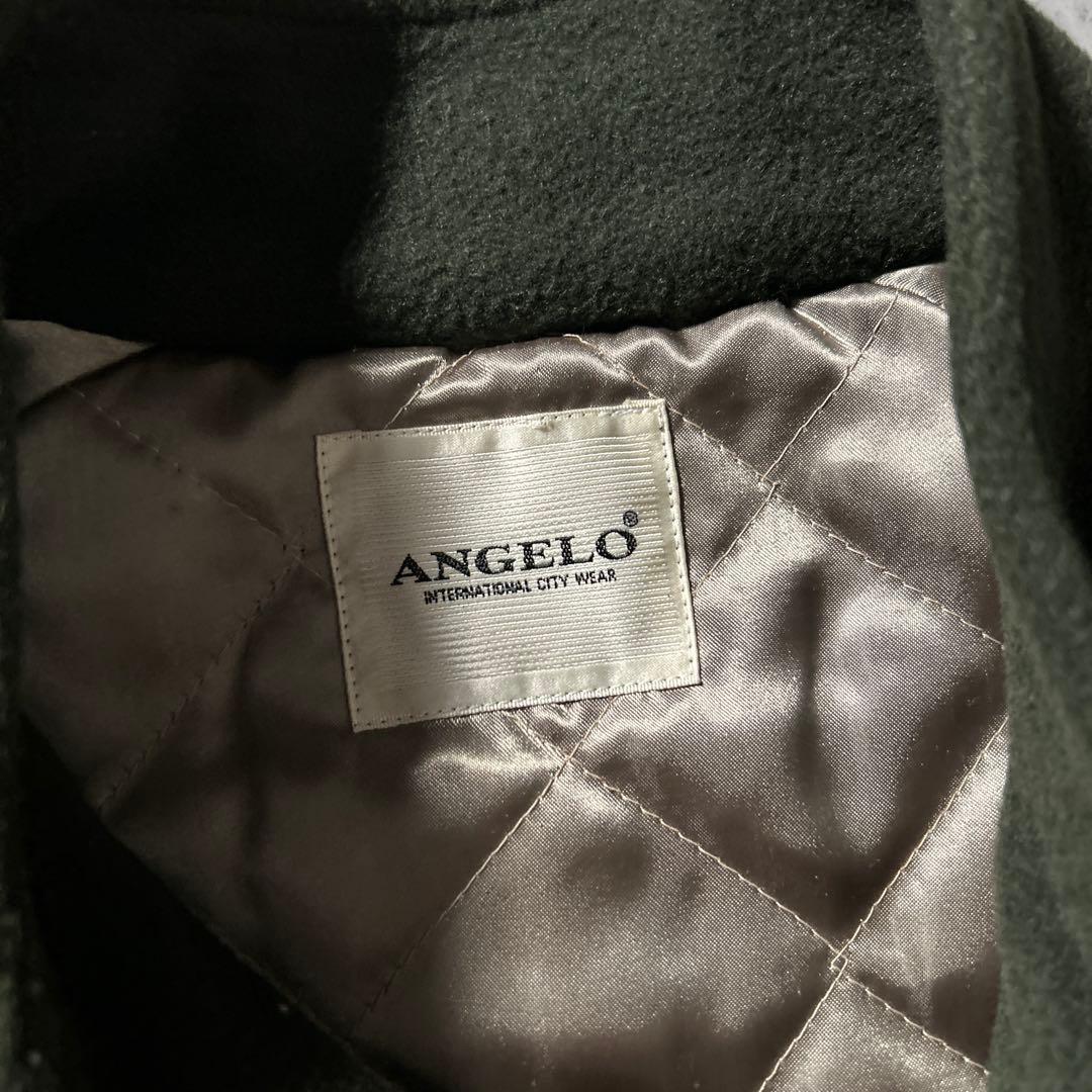 ダークグリーン ウール ジャケット 古着