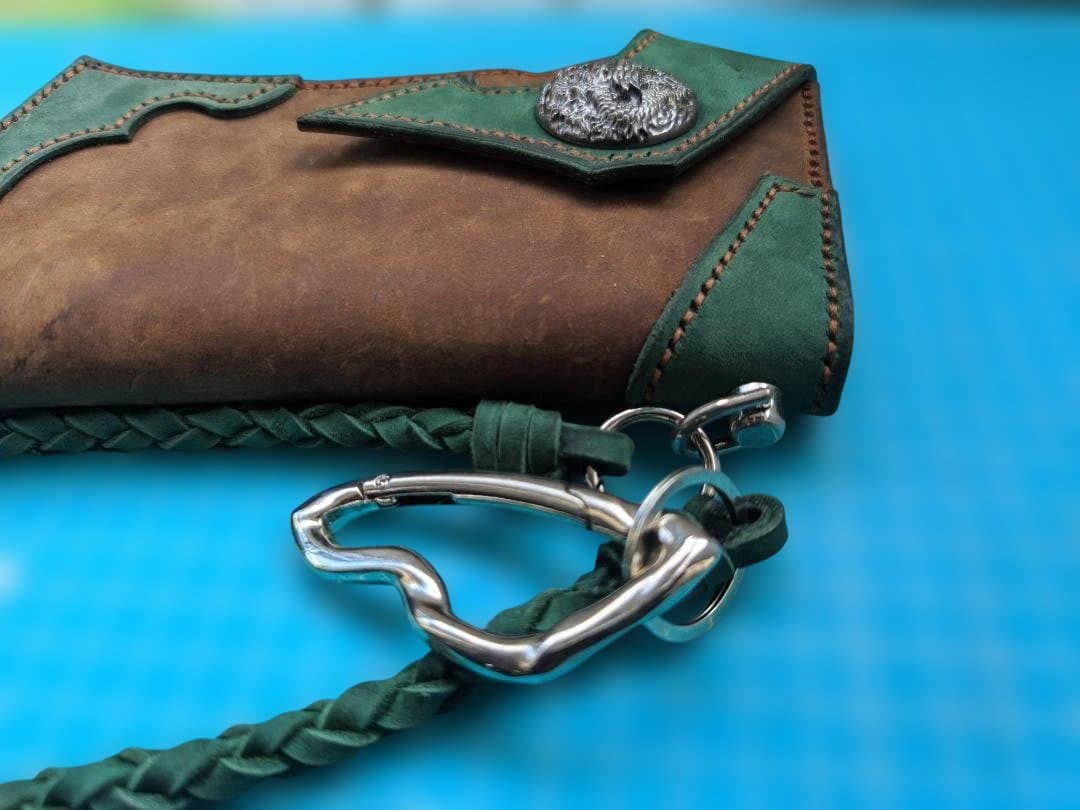 バイカーズウォレット右ポケット長財布