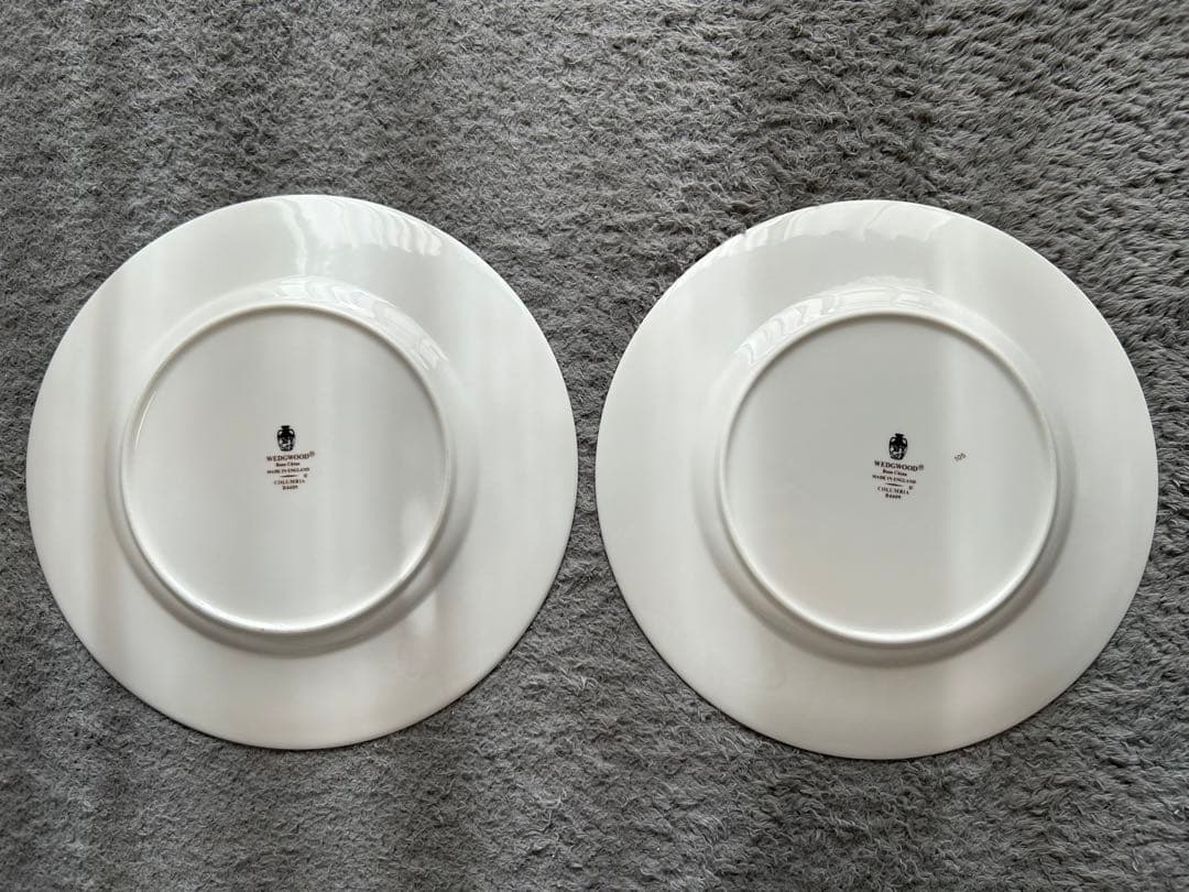 ウェッジウッド コロンビア　セージグリーン 22.5cmプレート　6枚