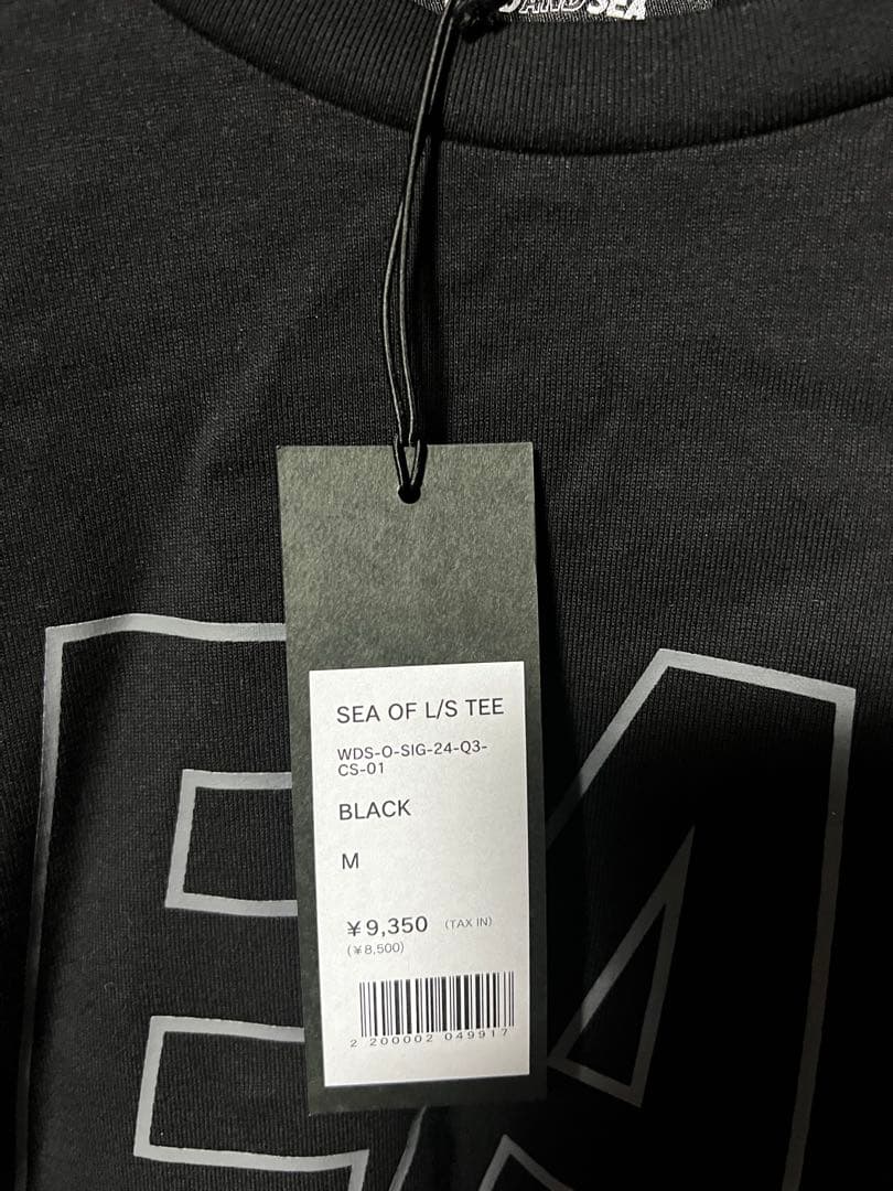 たく　WIND AND SEAウィンダンシーロンT長袖ブラック