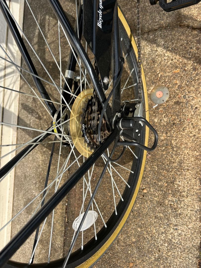 自転車　24 LOUIS AMU-Z アミューズブラックライン