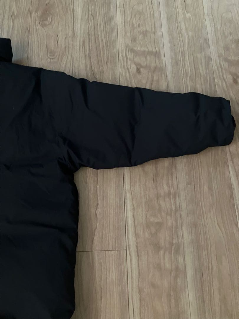 美品　無印良品　 撥水ダウンジャケット　ブラック