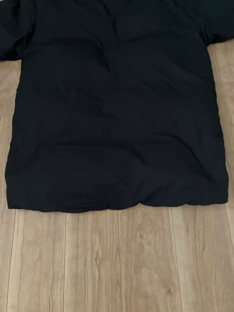 美品　無印良品　 撥水ダウンジャケット　ブラック