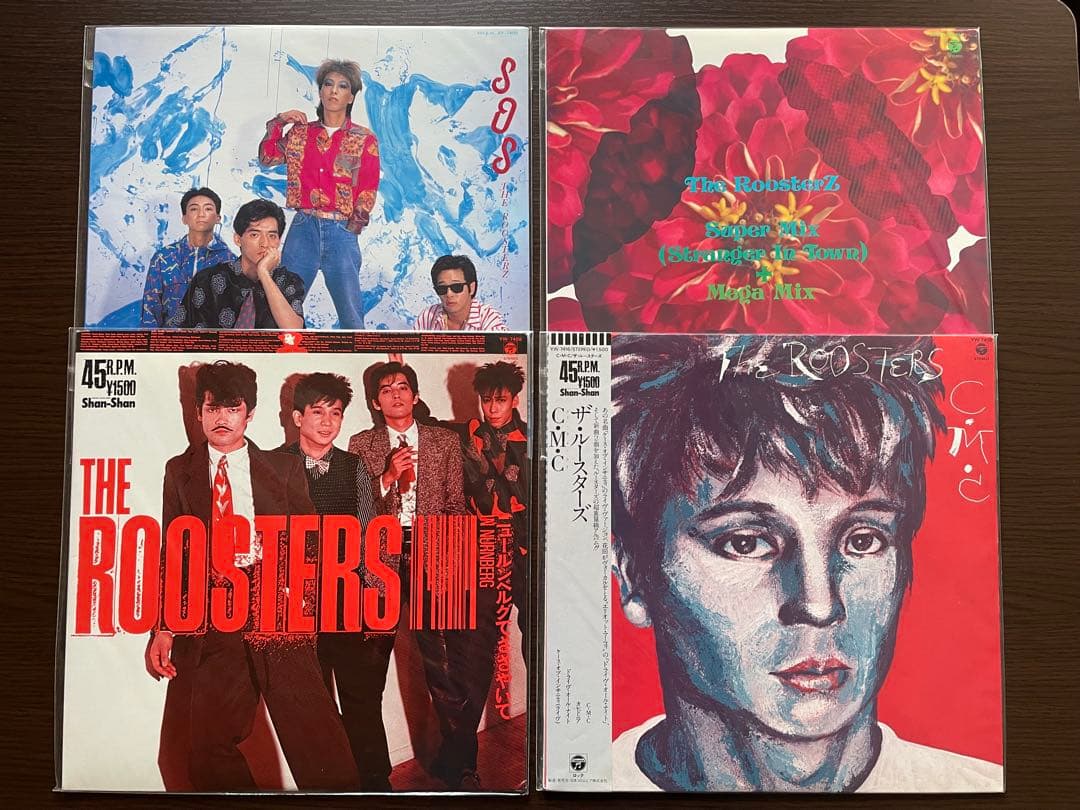 ルースターズ/ アルバム7枚＋12インチ4枚セット
