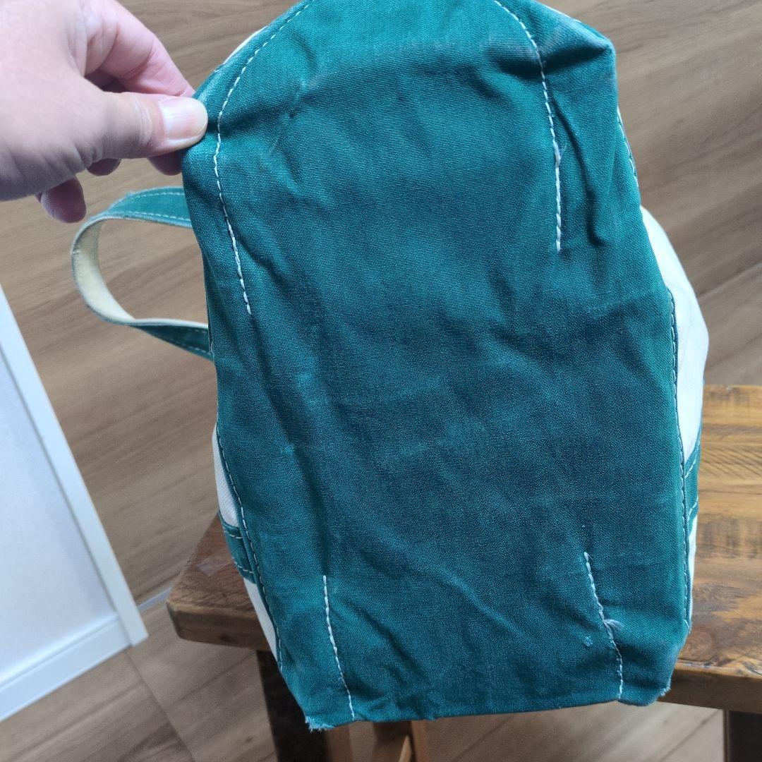 80s　USA製　エルエルビーン　トート　バック　ジップトップ　ジッパー　襤褸