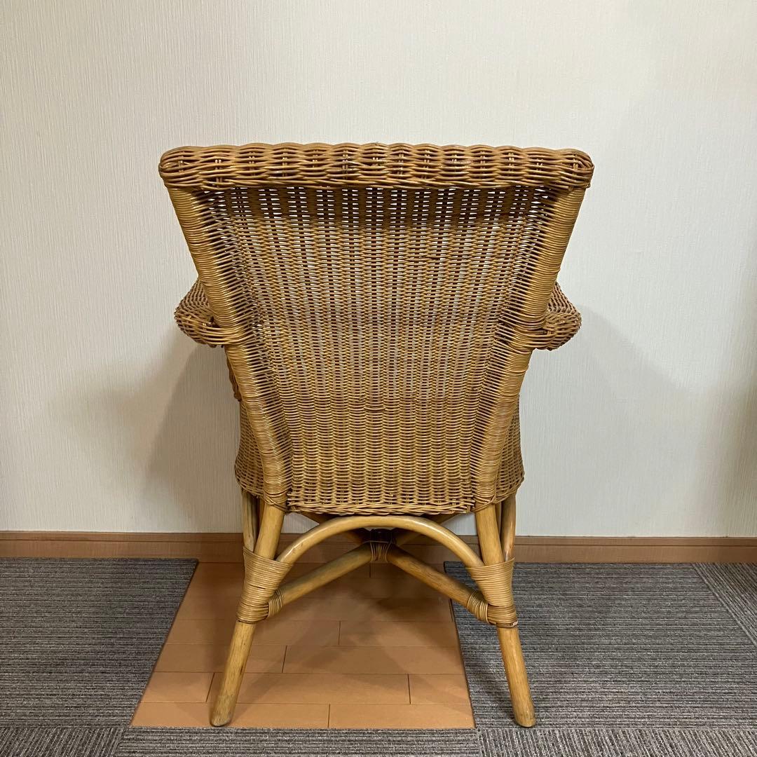 めいページになります！ ラタンチェア ラタン椅子 籐編み