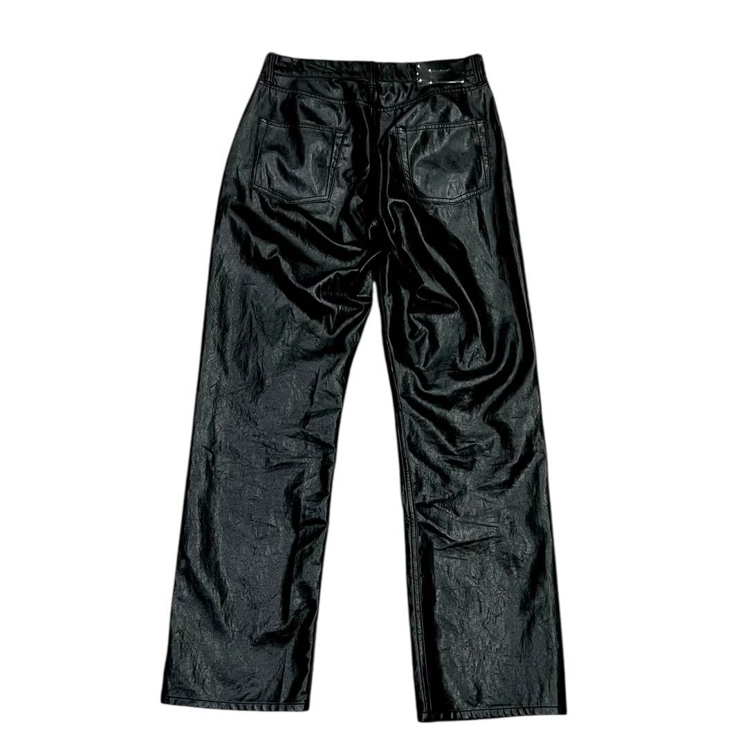 OUR LEGACY FORMAL MOTO CUT フェイクレザーパンツ