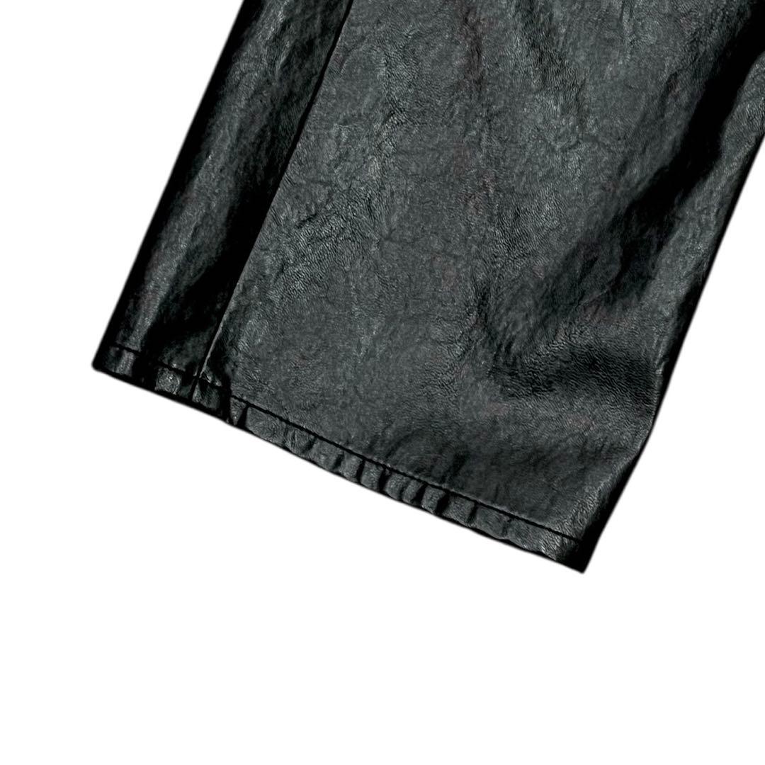 OUR LEGACY FORMAL MOTO CUT フェイクレザーパンツ