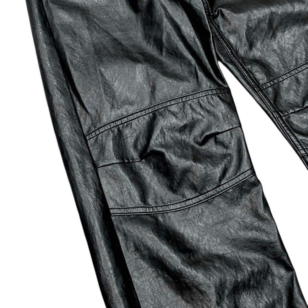 OUR LEGACY FORMAL MOTO CUT フェイクレザーパンツ