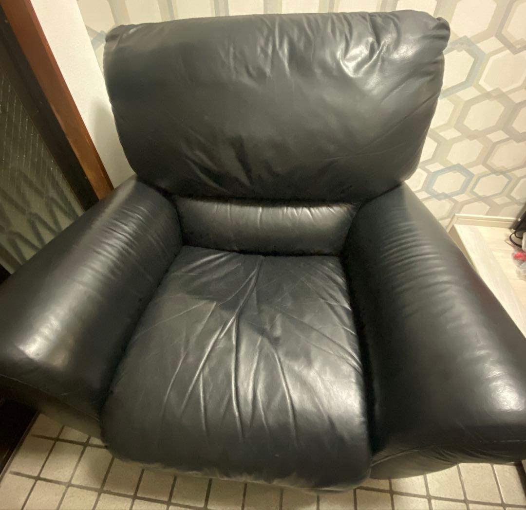 Natuzzi イタリア製　一人掛けソファ 本革