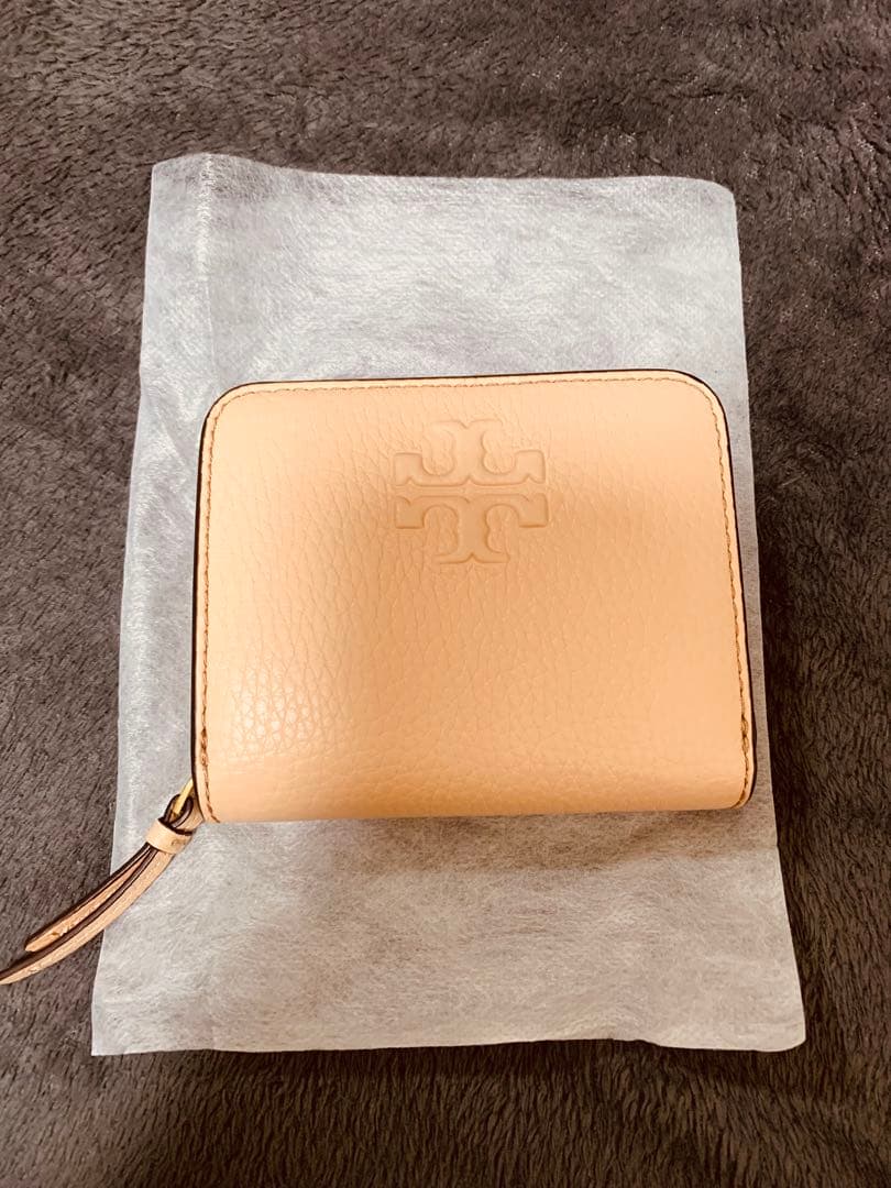 TORY BURCH トリーバーチ　折り財布　コンパクト 本革　新品未使用