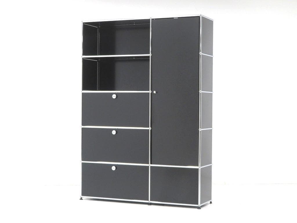 展示品 usmハラー　2列5段　サイドボード　キャビネット　ワードローブ　モダン