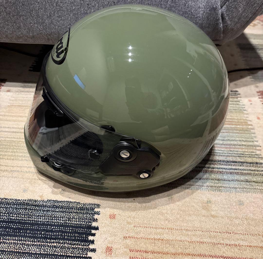 I.I アライ　ラパイドネオ　arai モスグリーン　XLサイズ