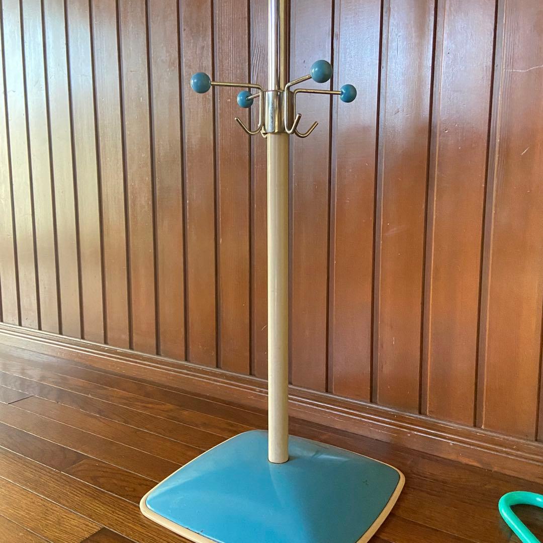 70’s スペースエイジ　ポールハンガー　昭和レトロ　当時物