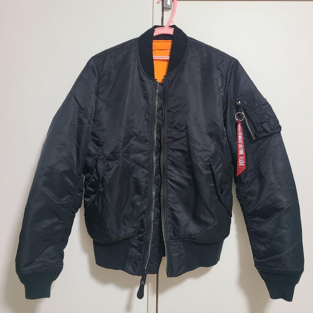 アルファインダストリーズ MA-1 フライトジャケット リバーシブル　メンズM