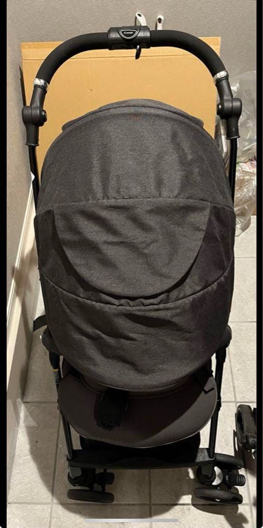コンビ スゴカルα compact エッグショック AW ノーブルグレー
