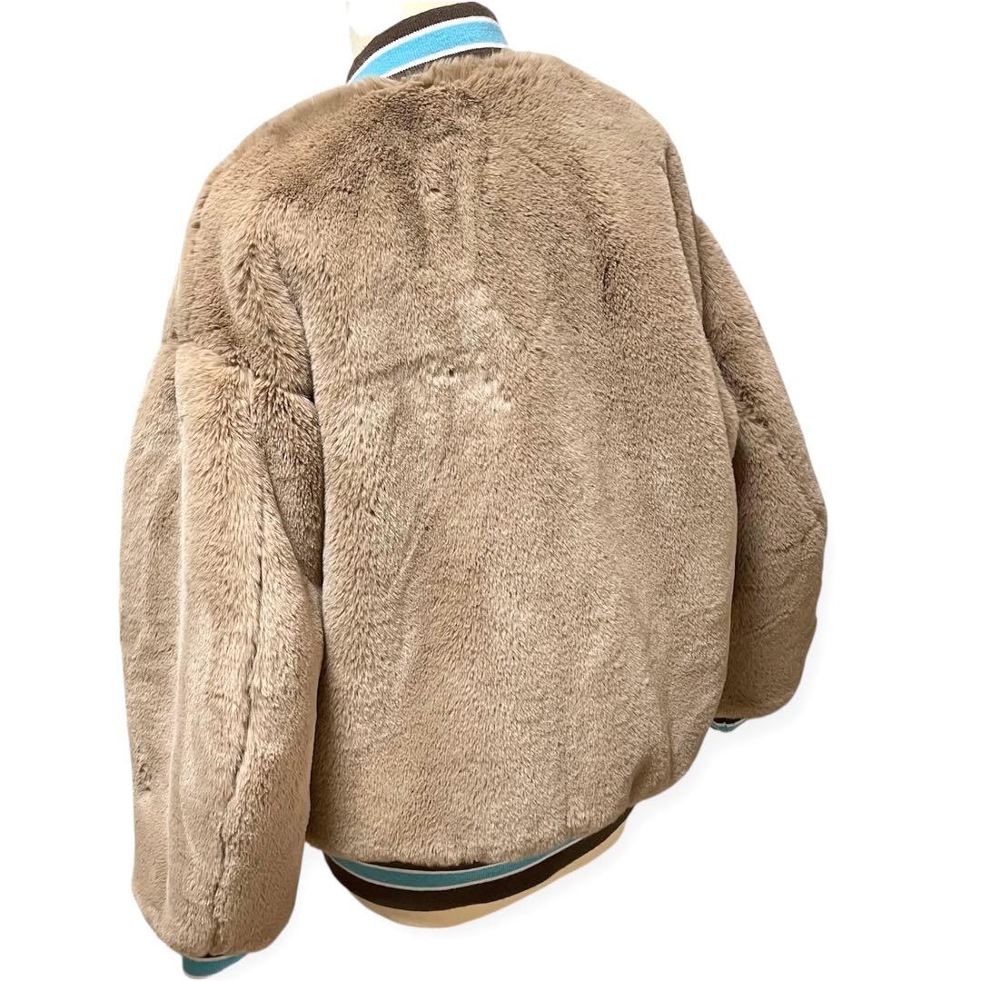 A(LeFRUDE)E アルフルード　リバーシブル　極暖　MA-1 ブルゾン