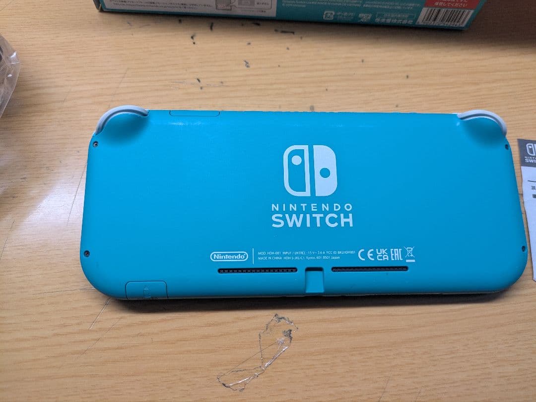 Nintendo Switch Lite ターコイズ 本体 箱あり フィルム付き