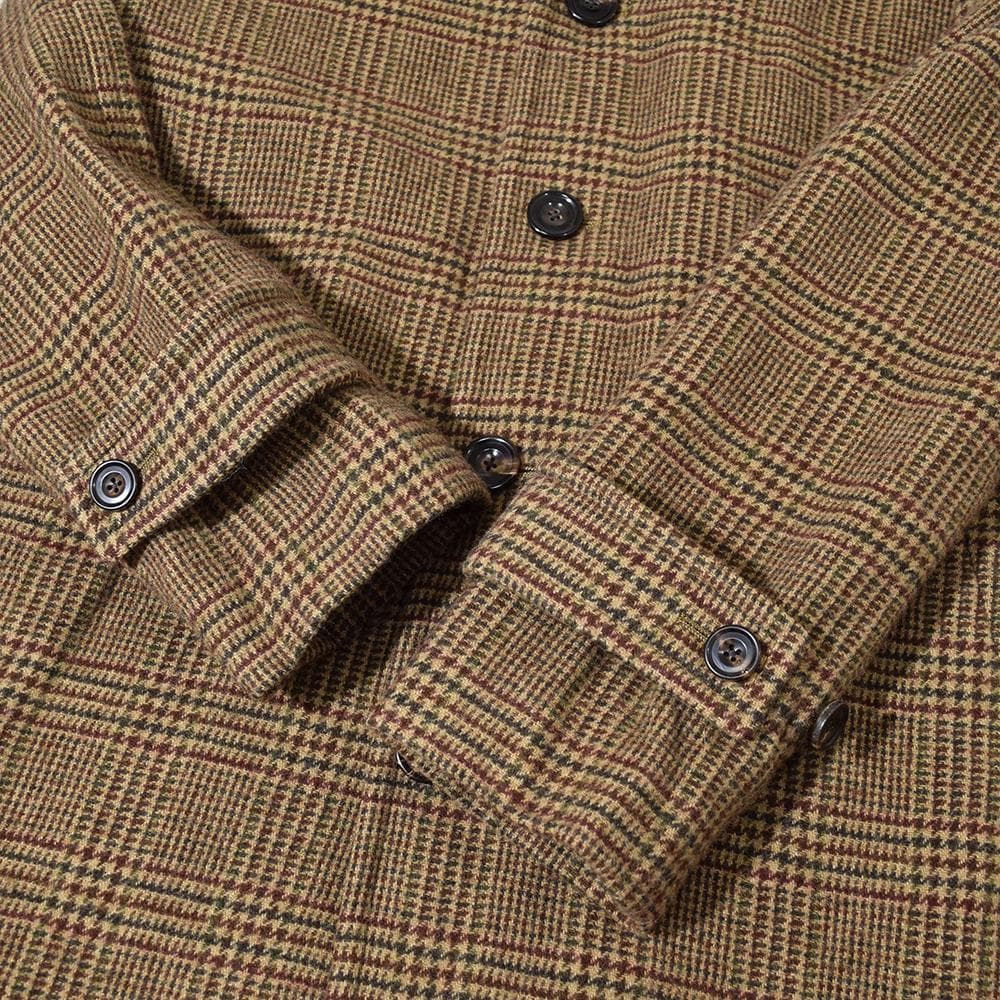 J.PRESS ガンクラブチェック シェットランドツイード バルカラーコート
