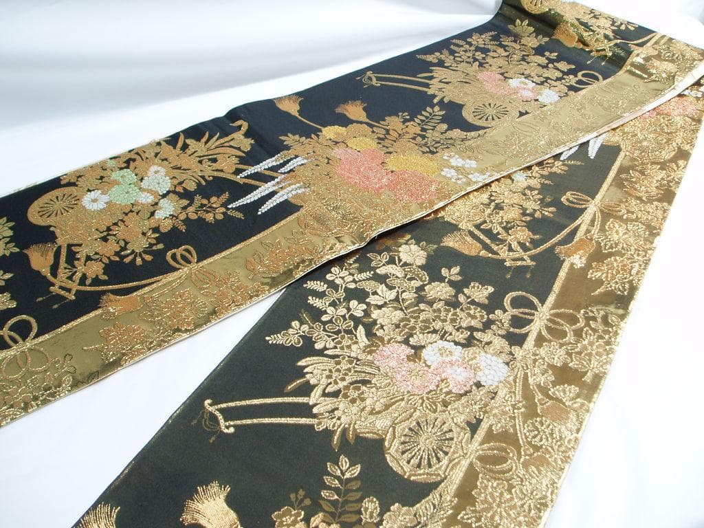 【hirotan】◆30◆振袖用袋帯中古品2点まとめ売り