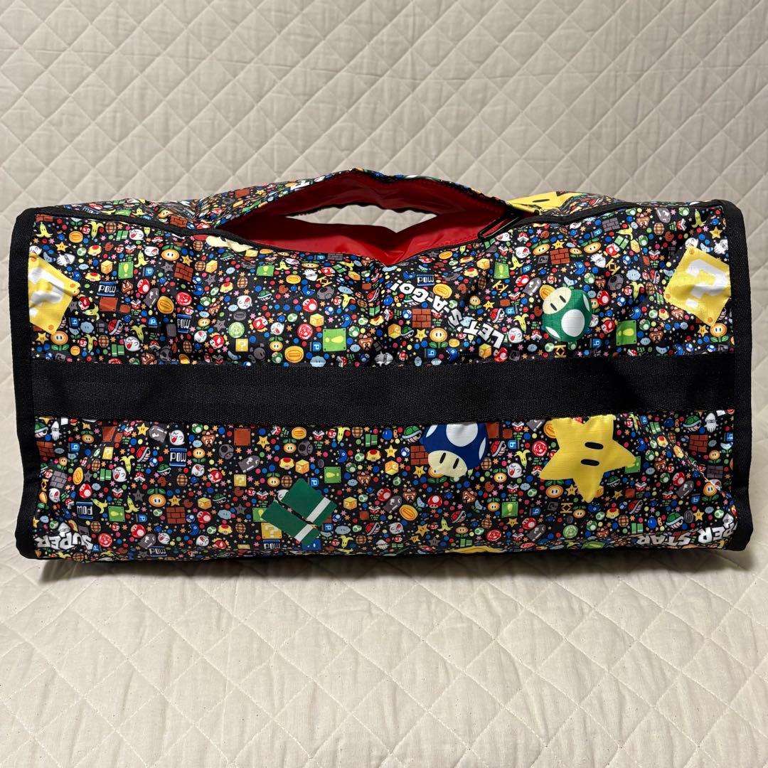 レスポートサック　スーパーマリオ　パワーアップブースト ボストンバッグ
